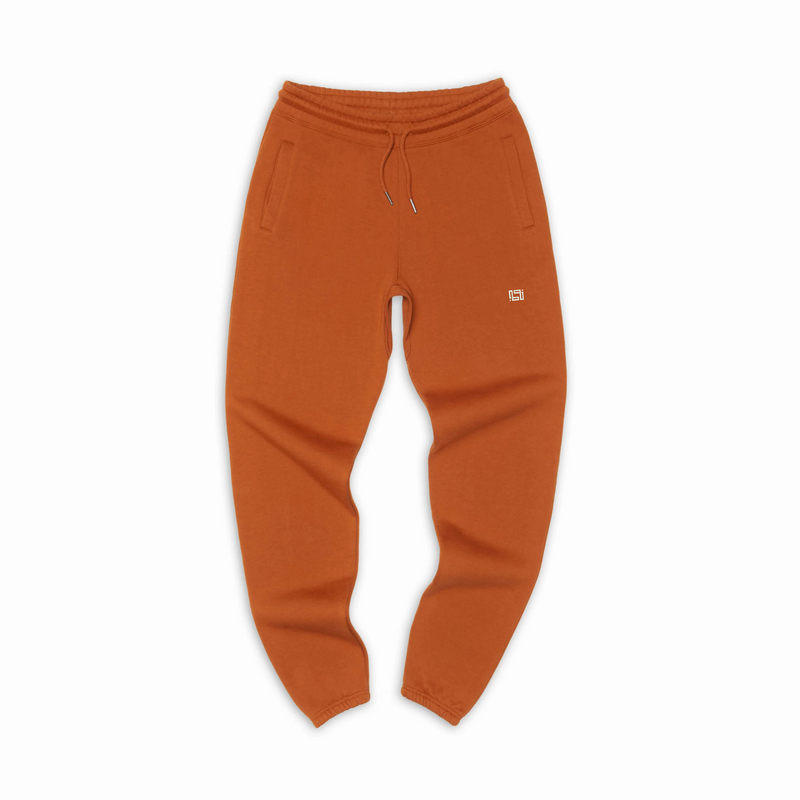 Clay Organic Cotton Joggers Front view
