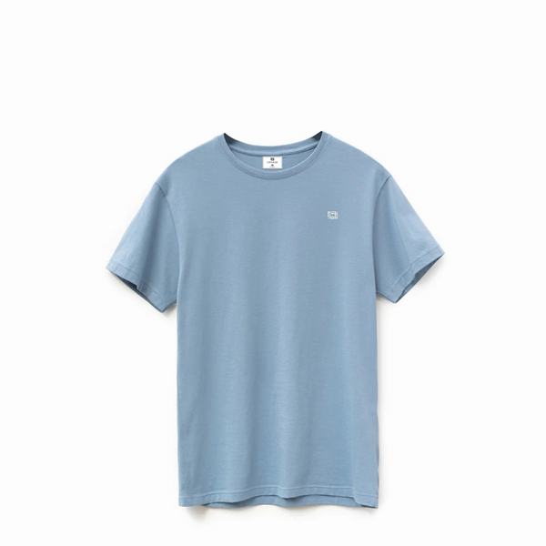 Cloudy Blue SUPIMA® Cotton T-Shirt Front view