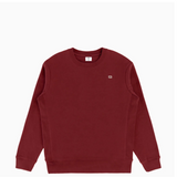 Maroon Organic Cotton Crewneck Front view