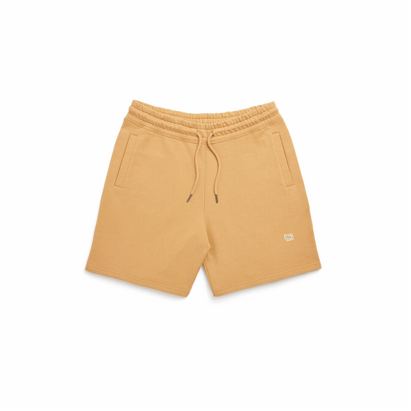 Tan Organic Cotton SWEATSHORTS
