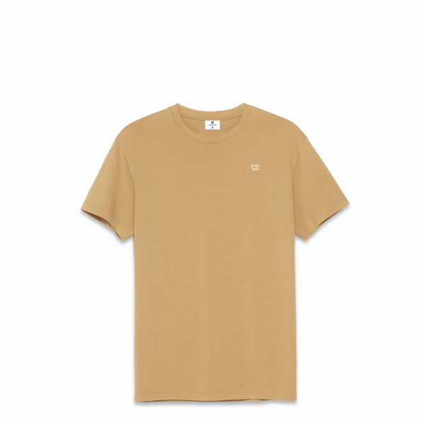 Tan SUPIMA® Cotton T-Shirt Front view