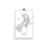 PORTMORE JAMAICA MAP Poster View 2